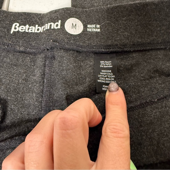Betabrand Gray Dress Pants Size Medium - Picture 4 of 6